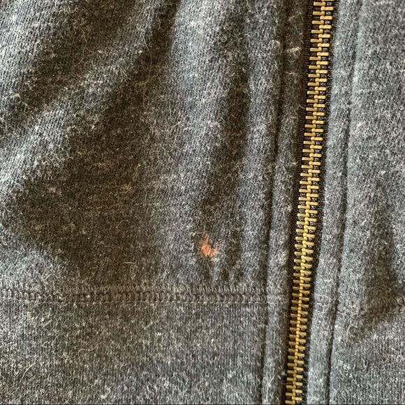 NIKE WOMEN’S DARK GREY ZIP UP HOODIE - Picture 2 of 2